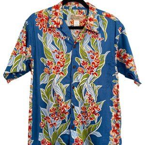 Pataloha Men’s Hawaiian Floral Shirt S
